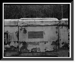 GDOT Bridge No. 027-00268X-00678N, County Road 268-Empress Road span Piscola Creek, Quitman vicinity, Brooks County, GA - 5 Classic, Vintage Print