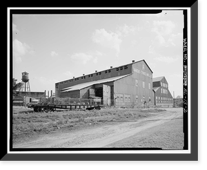 Historic Framed Print, Hardie-Tynes Manufacturing Company, 800 Twenty-eighth Street, North, Birmingham, Jefferson County, AL - 2,  17-7/8" x 21-7/8"