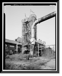 Thomas By-Product Coke Works, 1200 Tenth Street West, Thomas, Jefferson County, AL - 104, Antique Poster