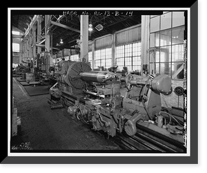 Hardie-Tynes Manufacturing Company, Machine Shop, 800 Twenty-eighth Street, North, Birmingham, Jefferson County, AL - 14, Vintage Print