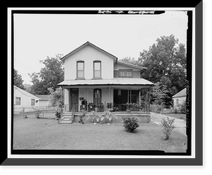 Historic Framed Print, 214 Second Street (House), Thomas, Jefferson County, AL,  17-7/8" x 21-7/8"