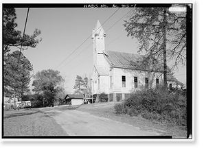 Historic Architecture - Brierfield, Alabama - Baptist Church