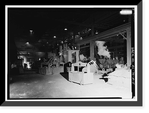 McWane Cast Iron Pipe Company, Pipe Casting Area, 1201 Vanderbilt Road, Birmingham, Jefferson County, AL - 5, Historic Print
