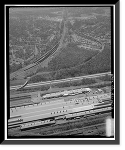 High Line Railroad, From Red Mountain to Fairfield Works, Birmingham, Jefferson County, AL - 3, Antique Poster