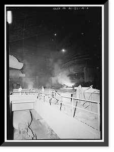 U.S. Steel, Fairfield Works, Blast Furnace No. 8, North of Valley Road, West of Ensley-Pleasant Grov, Fairfield, Jefferson County, AL - 6, Historic Print