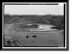 Wade Sand & Gravel Company, North Quarry, State Highway 78, Thomas, Jefferson County, AL - 3, Vintage Print