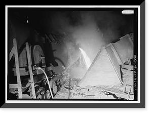 U.S. Steel, Fairfield Works, Q-Bop Furnace, North of Valley Road & West of Ensley, Pleasant Gr, Fairfield, Jefferson County, AL, Antique Wall Art