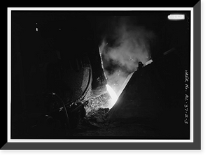 U.S. Steel, Fairfield Works, Q-Bop Furnace, North of Valley Road & West of Ensley, Pleasant Gr, Fairfield, Jefferson County, AL - 3 Classic, Vintage Wall Art