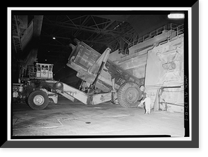 U.S. Steel, Fairfield Works, Q-Bop Furnace, North of Valley Road & West of Ensley, Pleasant Gr, Fairfield, Jefferson County, AL - 9, Antique Poster