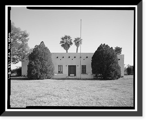 Tucson Plant Materials Center, Administration Building, 3241 North Romero Road, Tucson, Pima County, AZ, Vintage Poster