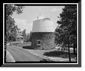 Lowell Observatory, Pluto Dome, 1400 West Mars Road, Flagstaff, Coconino County, AZ - 3 Classic, Historic Print