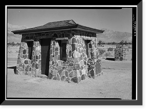 Manzanar War Relocation Center, Military Police Post, Independence vicinity, Inyo County, CA - 4 Classic, Vintage Poster