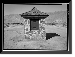 Manzanar War Relocation Center, Internal Police Post, Independence vicinity, Inyo County, CA - 5, Antique Poster