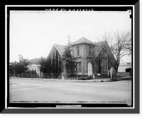 First Nazarene Church of Ontario, 126 East C Street, Ontario, San Bernardino County, CA - 2 Classic, Historic Reproduction