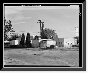 Lancaster County Center, 4845 Ceder Avenue, Lancaster, Los Angeles County, CA - 4, Antique Print