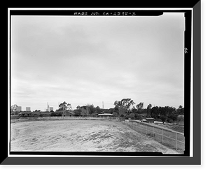 Historic Framed Print, Buffalo Ranch, 2418 MacArthur Boulevard, Irvine, Orange County, CA - 3,  17-7/8" x 21-7/8"