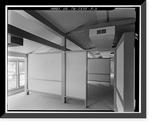 Historic Framed Print, Buffalo Ranch, Buffalo Ranch Building, 2418 MacArthur Boulevard, Irvine, Orange County, CA - 3,  17-7/8" x 21-7/8"