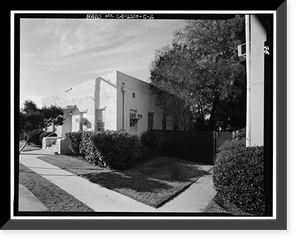 Lancaster County Center, Sheriff's Substation, 4845 Cedar Avenue, Lancaster, Los Angeles County, CA - 2 Classic, Historic Print