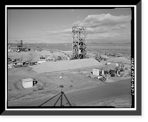 Jet Propulsion Laboratory Edwards Facility, Edwards Air Force Base, Boron vicinity, Kern County, CA - 7, Vintage Wall Art