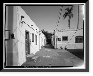 Heilman Villas, Bungalow, 1060 Seventh Street, Coronado, San Diego County, CA - 4 Classic, Antique Print