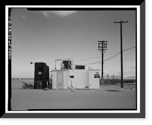 Jet Propulsion Laboratory Edwards Facility, Test Stand A, Control Center, Edwards Air Force Base, Boron vicinity, Kern County, CA, Antique Poster