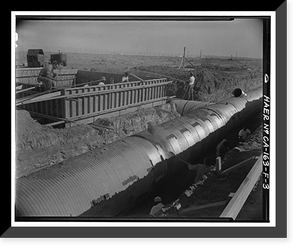Jet Propulsion Laboratory Edwards Facility, Test Stand D, Edwards Air Force Base, Boron vicinity, Kern County, CA - 3, Vintage Wall Art