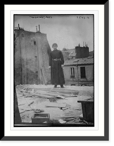 Historic Framed Print, Valentine, Paris,  17-7/8" x 21-7/8"
