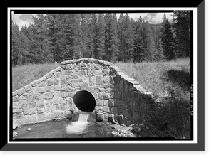 Trail Ridge Road, Between Estes Park & Grand Lake, Estes Park vicinity, Larimer County, CO - 20, Historic Reproduction
