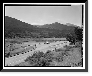 Fall River Road, Between Estes Park & Fall River Pass, Estes Park vicinity, Larimer County, CO, Vintage Wall Art