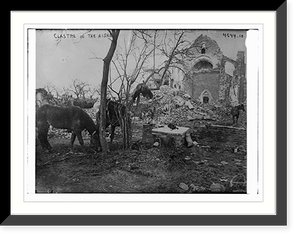 Historic Framed Print, Clastre in the Aisne,  17-7/8" x 21-7/8"