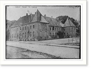 Vintage Photo Print - Verdun Palais De Justice