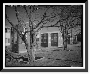 Fort McPherson, World War II Station Hospital, Structures, Bordered by Hardee & Thorne Avenues & Howe Street, Atlanta, Fulton County, GA - 10, Vintage Print