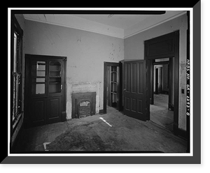 Springer-Bize-Farley House, 934 Fifth Avenue, Columbus, Muscogee County, GA - 8, Antique Poster