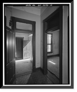 Springer-Bize-Farley House, 934 Fifth Avenue, Columbus, Muscogee County, GA - 10, Vintage Print