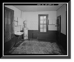 Historic Framed Print, McCrary House, 914 Fifth Avenue, Columbus, Muscogee County, GA - 6,  17-7/8" x 21-7/8"