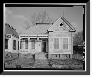 Historic Framed Print, Springer-Bize-Coffee House, 930 Fifth Avenue, Columbus, Muscogee County, GA,  17-7/8" x 21-7/8"