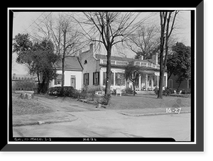 Kenworthy Hall, State Highway 14 (Greensboro Road), Marion, Perry County, AL - 23, Antique Poster