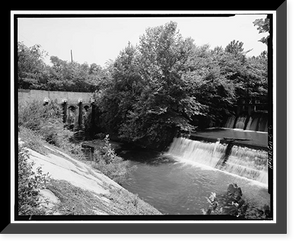 Augusta Canal, Augusta, Richmond County, GA - 5 Classic, Historic Print