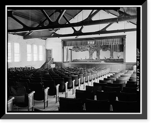 Plains School, Bond Street (opposite Paschal Street), Plains, Sumter County, GA - 18, Vintage Wall Art