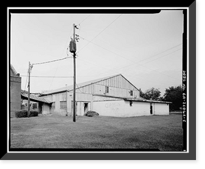 Plains School, Gymnasium, Bond Street (opposite Paschal Street), Plains, Sumter County, GA - 8 Classic, Historic Print