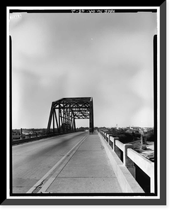 Tifton Bridge, U.S. Route 82/State Route 50 over Seaboard Coastli, Tifton, Tift County, GA - 2, Vintage Wall Art