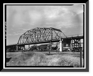 Tifton Bridge, U.S. Route 82/State Route 50 over Seaboard Coastli, Tifton, Tift County, GA - 4, Vintage Poster