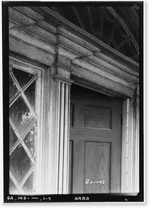 Antique Architecture - La Grange vicinity, Georgia - Boddie House, Green