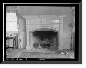 Carter's Quarters, Old Federal Road, Rock Spring, Walker County, GA - 5, Historic Reproduction