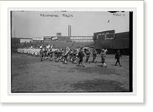 Black & White Photo - B.B. opening, 1918 - Vintage Home Decor Print