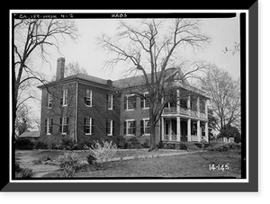 Gilbert-Alexander-Wright House, 312 North Alexander Avenue, Washington, Wilkes County, GA - 2, Historic Print
