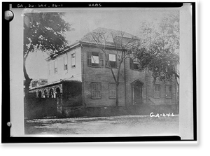 Vintage Building Photo - Savannah, Georgia - Houston-Screven House (1)