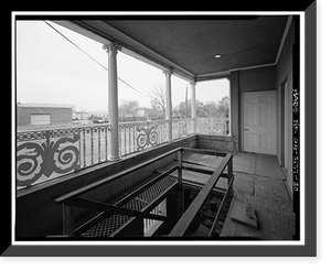 William Scarborough House, 41 West Broad Street, Savannah, Chatham County, GA - 20, Vintage Print