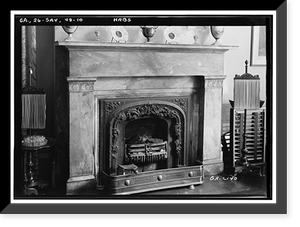 Sorrel-Weed House, 6 West Harris Street, Savannah, Chatham County, GA - 10, Historic Print