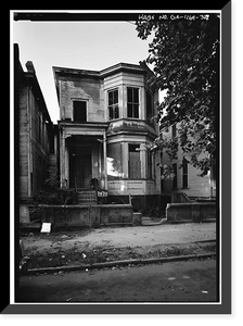 Savannah Victorian Historic District, Bounded by Gwinnett, East Broad, West Broad Street, Savannah, Chatham County, GA - 36, Historic Reproduction